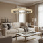 buyLangley Crystal Ring Chandelier - Morsale