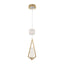 Geometric Crystal Drop Chandelier
