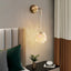 El Sol crystal wall sconce full view