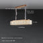 Gio crystal dining chandelier four available sizes comparison