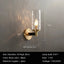 Romea copper wall sconce side profile