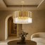 buyGio Gold & Chrome Crystal Chandelier - Morsale