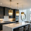 buyGio Crystal & Gold Pendant Light - Morsale