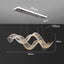 Alleri crystal chandelier close-up