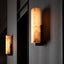 Alton marble wall sconce full view