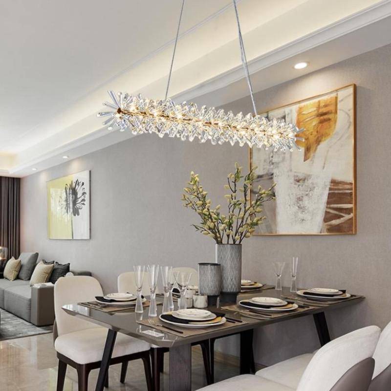 Mira Crystal Dining Room Chandelier Secondary image