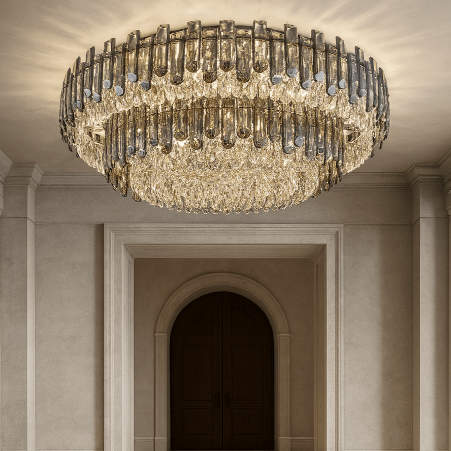 buyVenice 2-Tier Crystal Chandelier - Morsale Main image