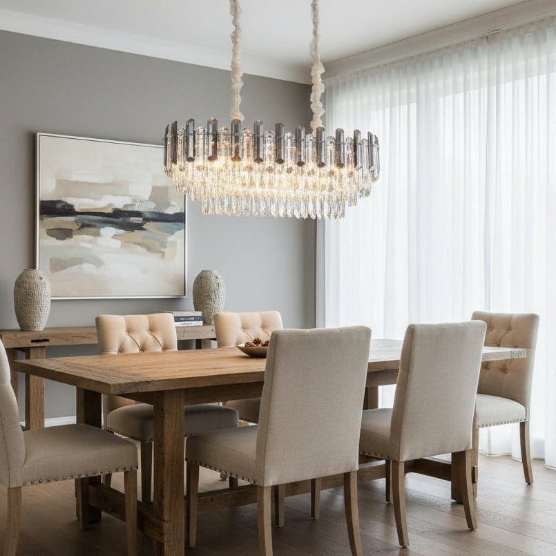 Venice Crystal Dining Room Chandelier Secondary image