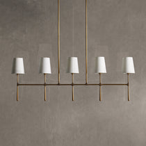 Rhodes Linear Chandelier 5 Light / 6 Light