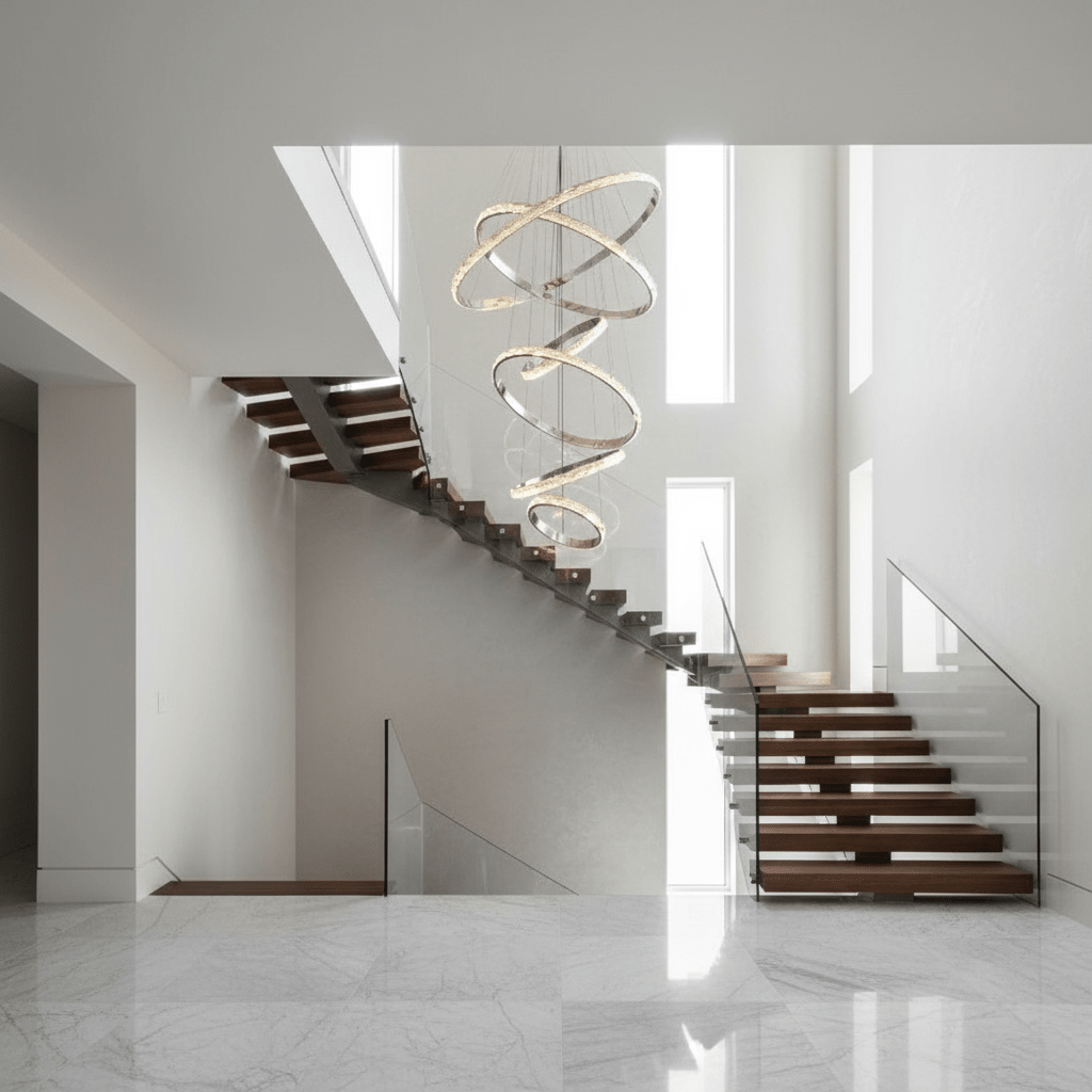 buyArgento Modern 6-Tier Crystal Ring Chandelier - Morsale