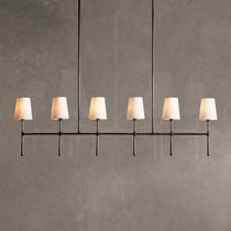 Rhodes Linear Chandelier 5 Light / 6 Light