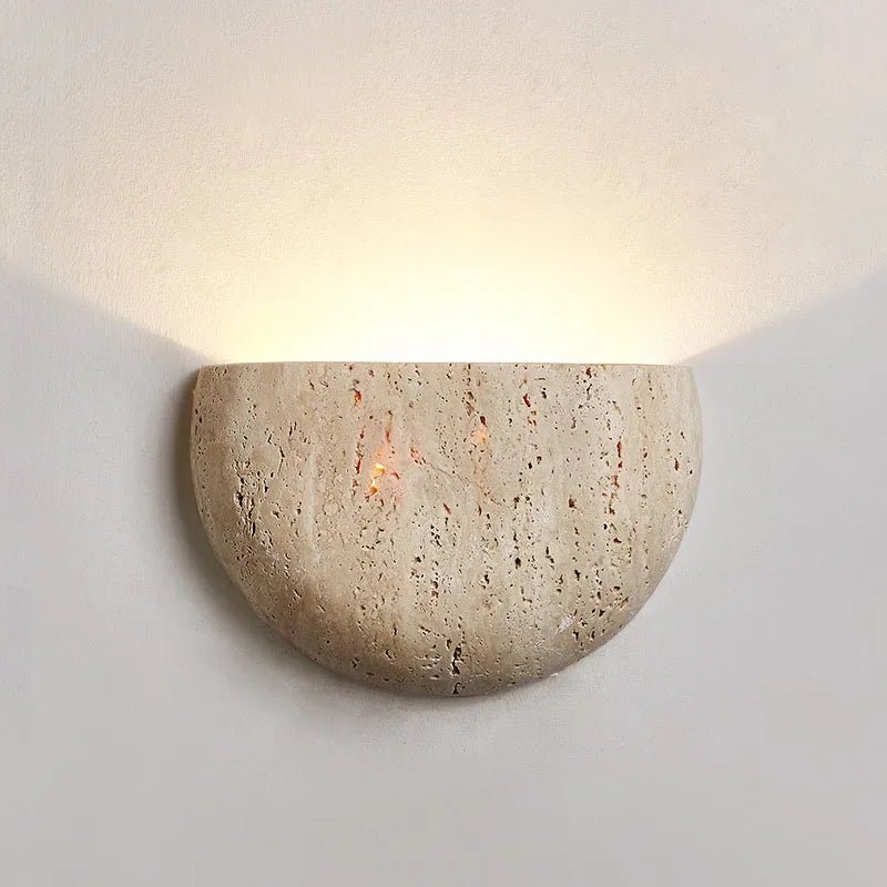 buyLina Travertine Wall Light - Morsale Main image