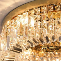 buyGio Crystal Flush Mount Chandelier - Morsale