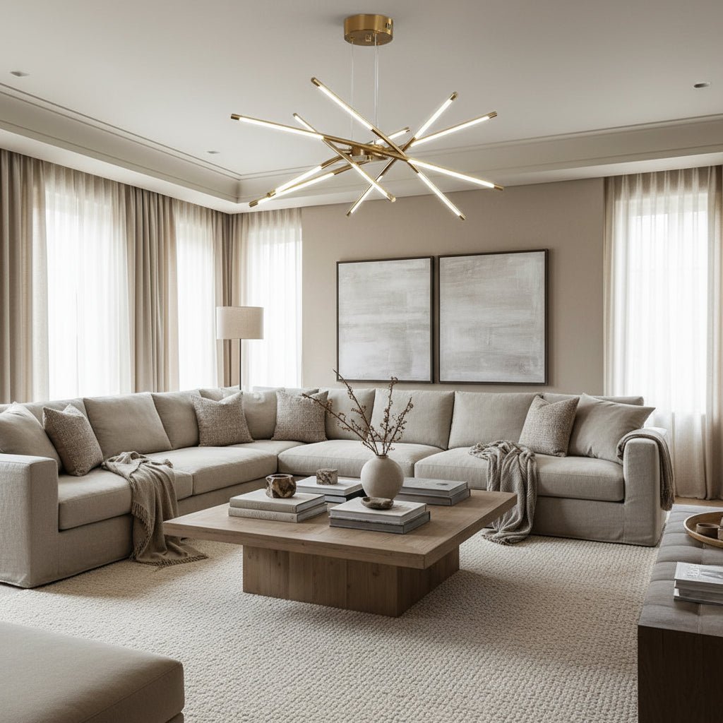 buyLucera 12-Light Modern LED Chandelier - Morsale Main image