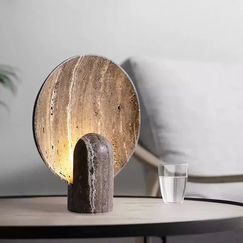 Livia Travertine Table Lamp Secondary image
