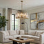 buyBrookhill 31" Crystal Chandelier - Morsale