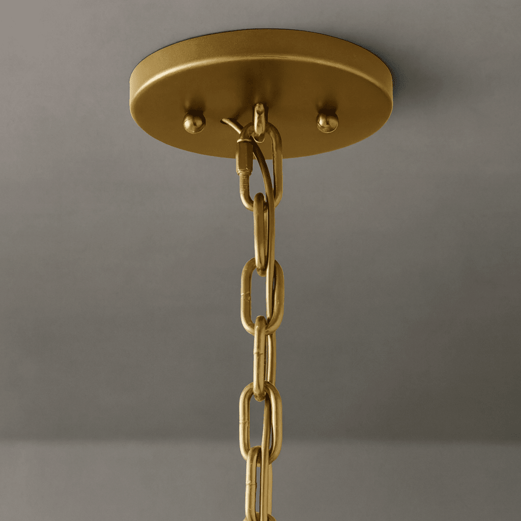 Brookhill 39-inch crystal chandelier in a modern interior