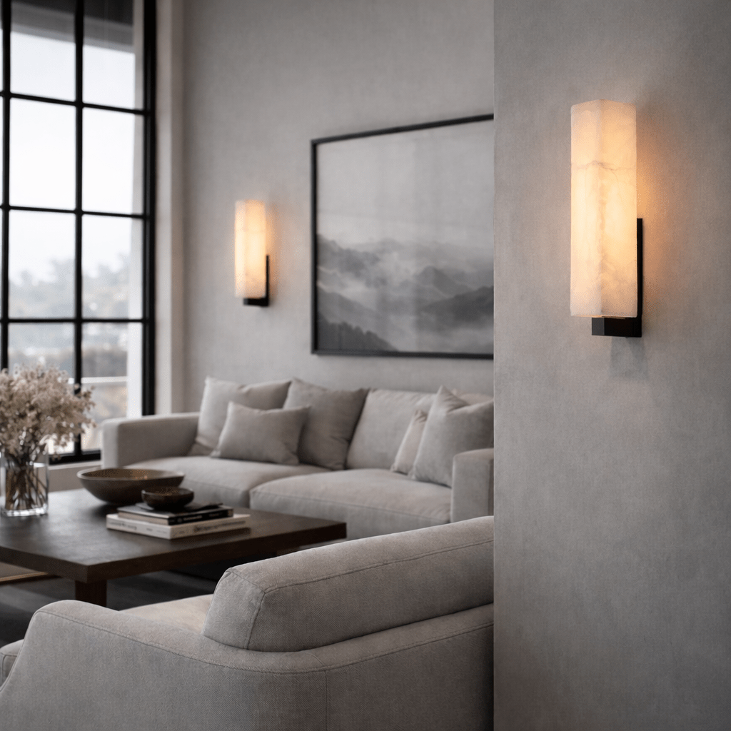 Alton Marble Wall Sconce Secondary image