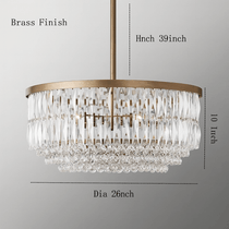 buyBacci Crystal Chandelier (19–32") - Morsale