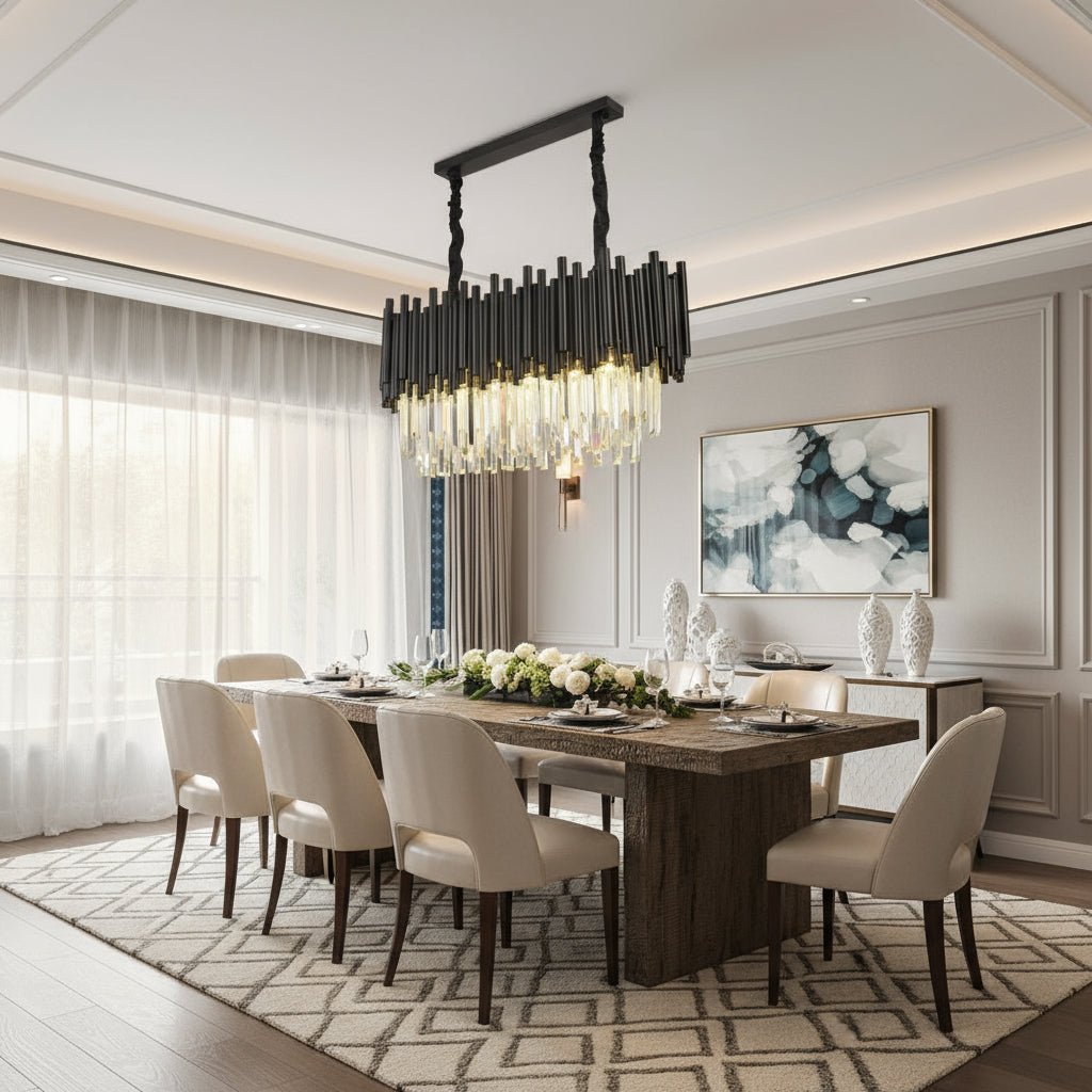 Vigo Crystal Dining Room Chandelier Secondary image