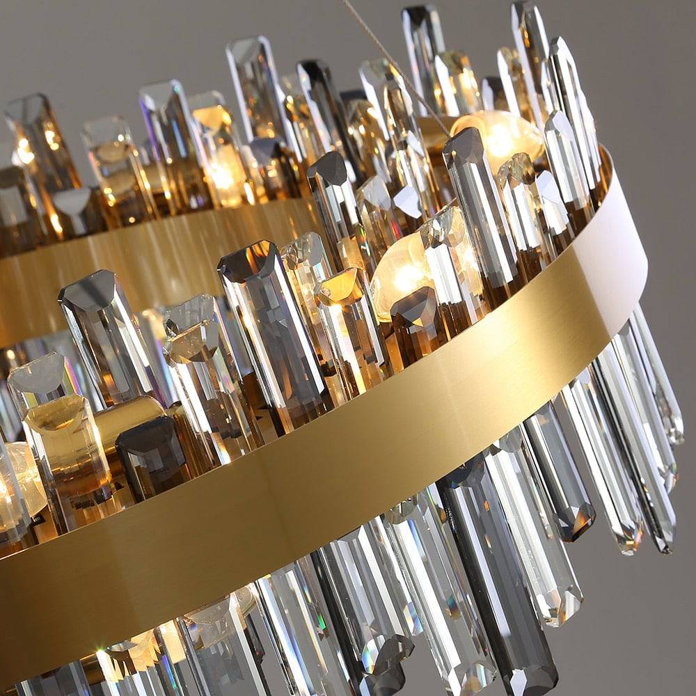 Asti Crystal Modern Chandelier Secondary image