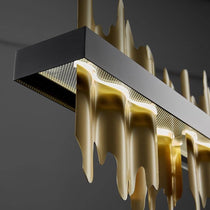 buyRivaro Brass Linear Chandelier - Morsale