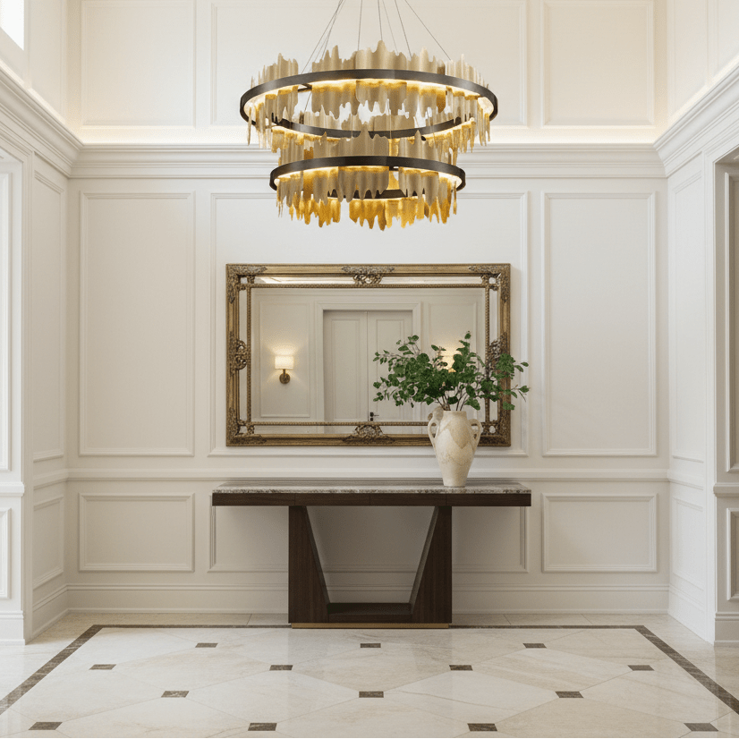 buyRivaro 2-Tier Brass Chandelier - Morsale Main image