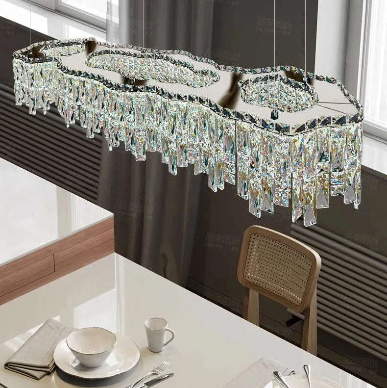 buyBacci Crystal Dining Chandelier - Morsale