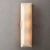 Brookhill calcite wall sconce finish options