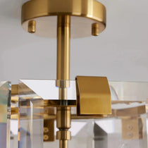 Brookhill flush mount ceiling light in a modern room