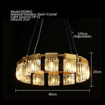 buyGio 32" Modern Crystal Chandelier - Morsale