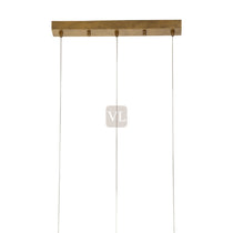 Geometric Crystal Drop Chandelier