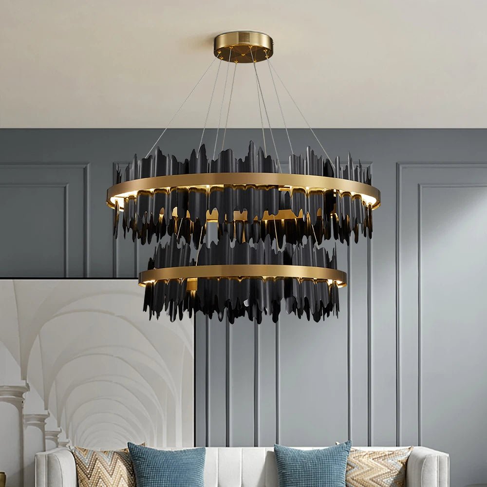 Rivaro 2-Tier Modern Chandelier Secondary image