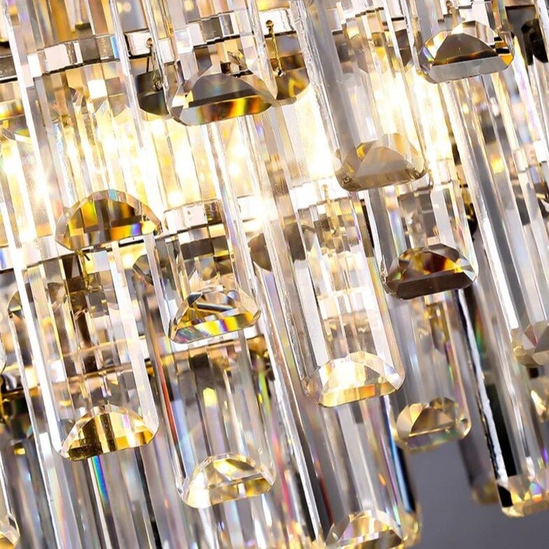buyGio Modern Round Crystal Chandelier - Morsale