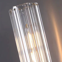 Close-up of the glass shade on the Palermo wall sconce