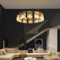 buyGio 32" Modern Crystal Chandelier - Morsale