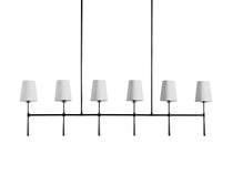 Rhodes Midcentury Torch Linear Chandelier