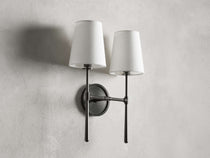 Rhodes Midcentury Torch Wall Sconce