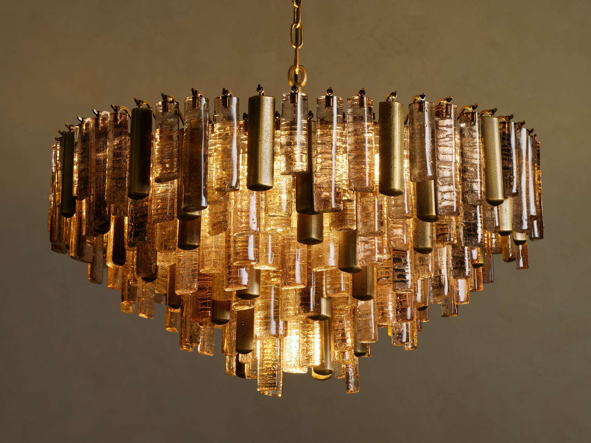 Neve Rhythm Column Round Chandelier Main image