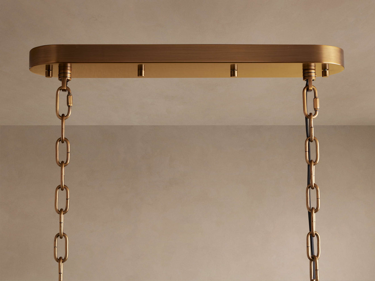 Neve Rhythm Column Linear Chandelier