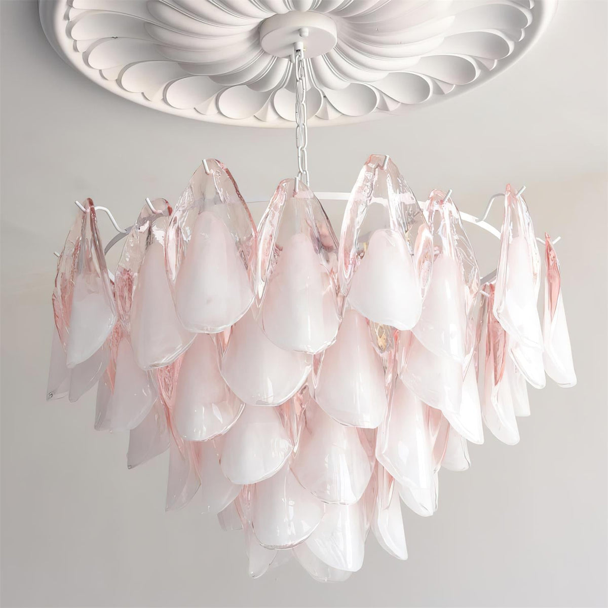 Caia Murano Glass Chandelier for Living Room