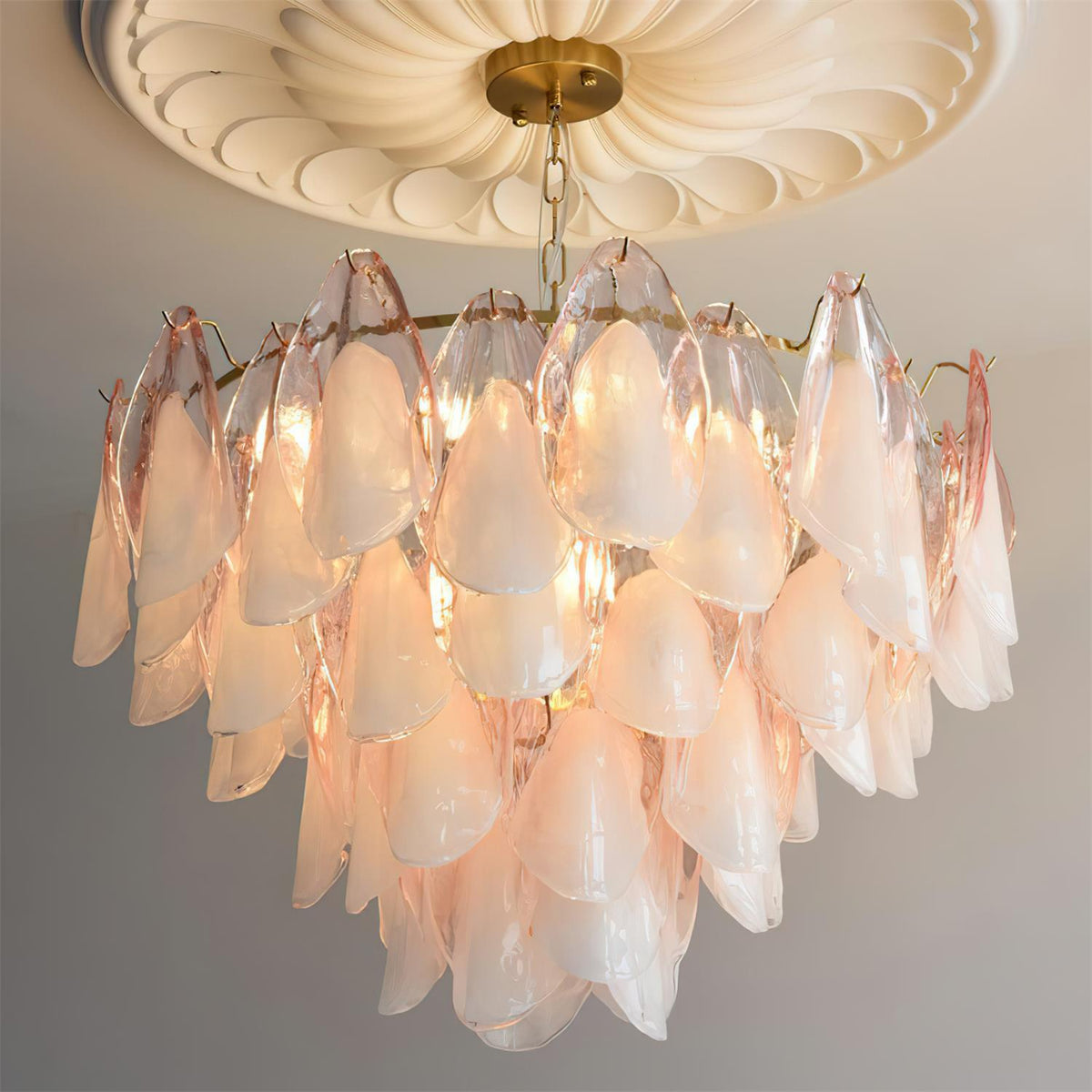 Caia Murano Glass Chandelier for Living Room