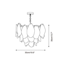 Caia Murano Glass Chandelier for Living Room