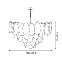 Caia Murano Glass Chandelier for Living Room