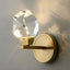 Bari crystal wall sconce full view