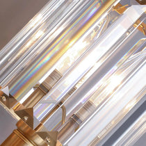 Gio crystal wall sconce side profile