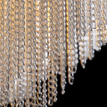 buyCadena Chain Tassel Flush Mount Chandelier - Morsale