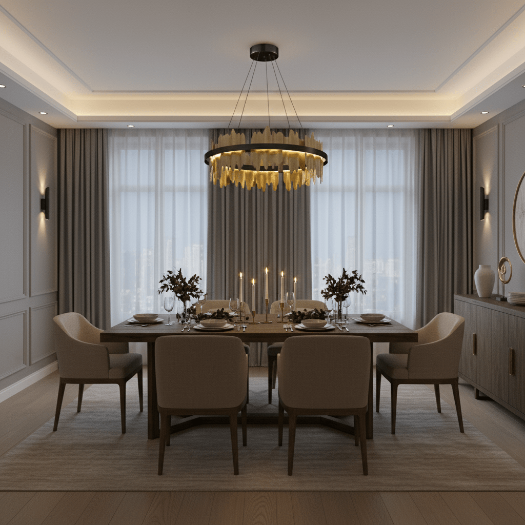 buyRivaro Modern Brass Chandelier - Morsale