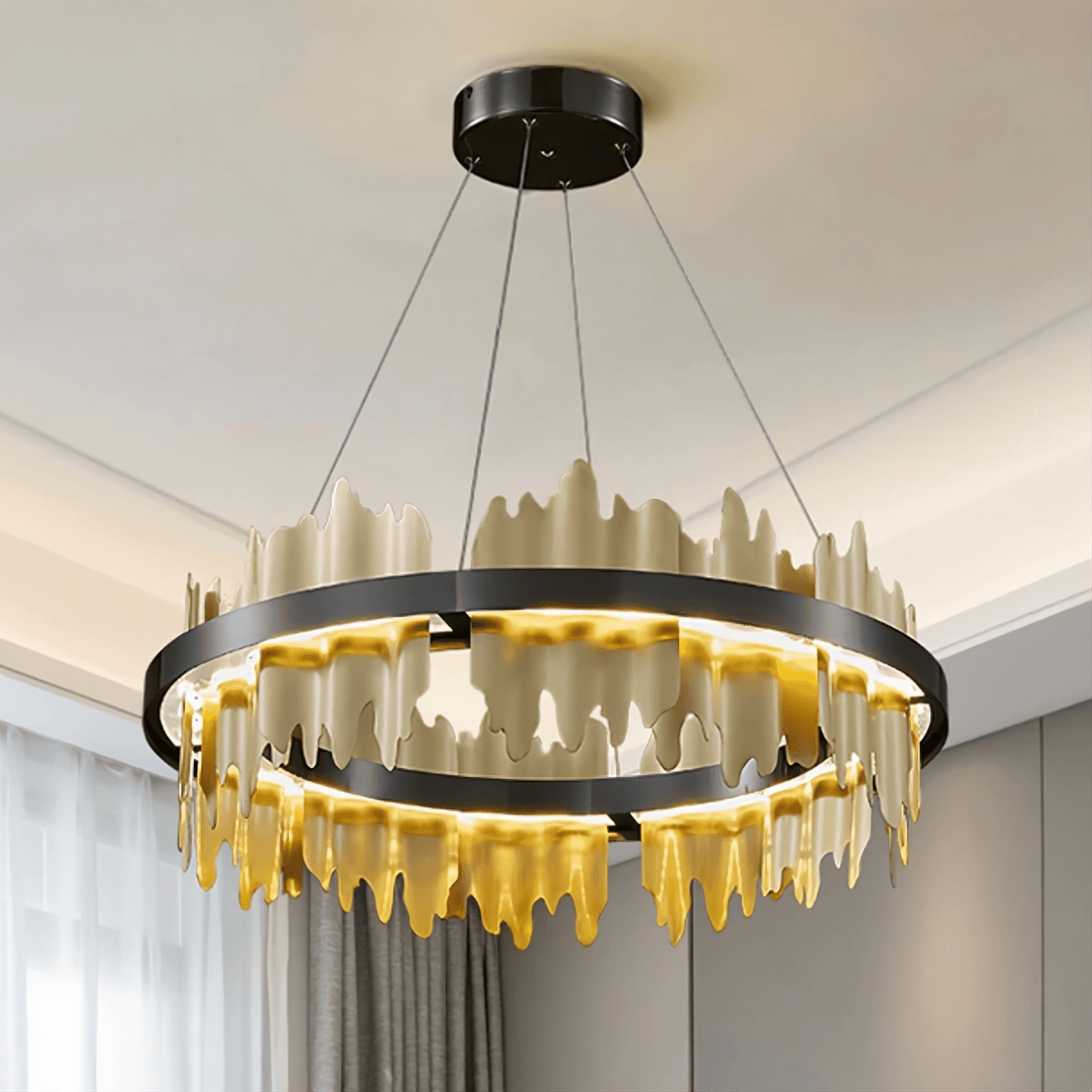 buyRivaro Modern Brass Chandelier - Morsale