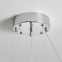 buyGio 2-Tier Chrome Crystal Chandelier - Morsale